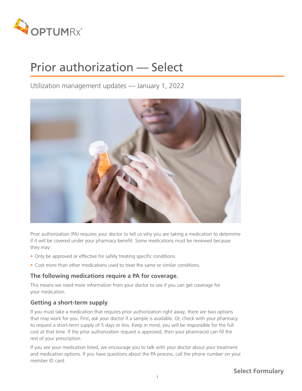 Prior Authorization — Select