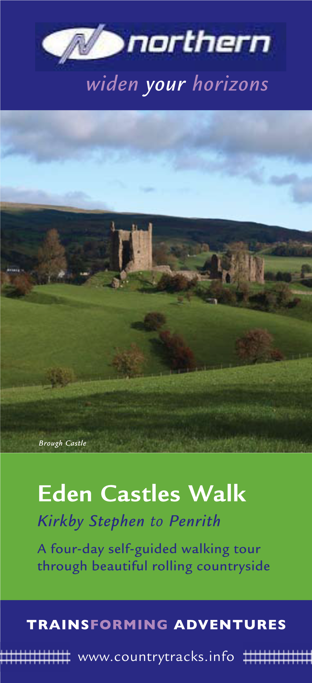 Eden Castles Walk Kirkby Stephen to Penrith a Four-Day Self-Guided Walking Tour Through Beautiful Rolling Countryside