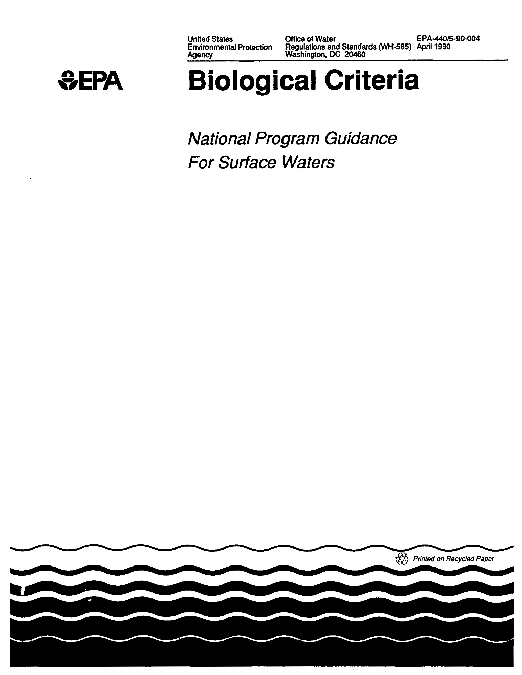 Biological Criteria