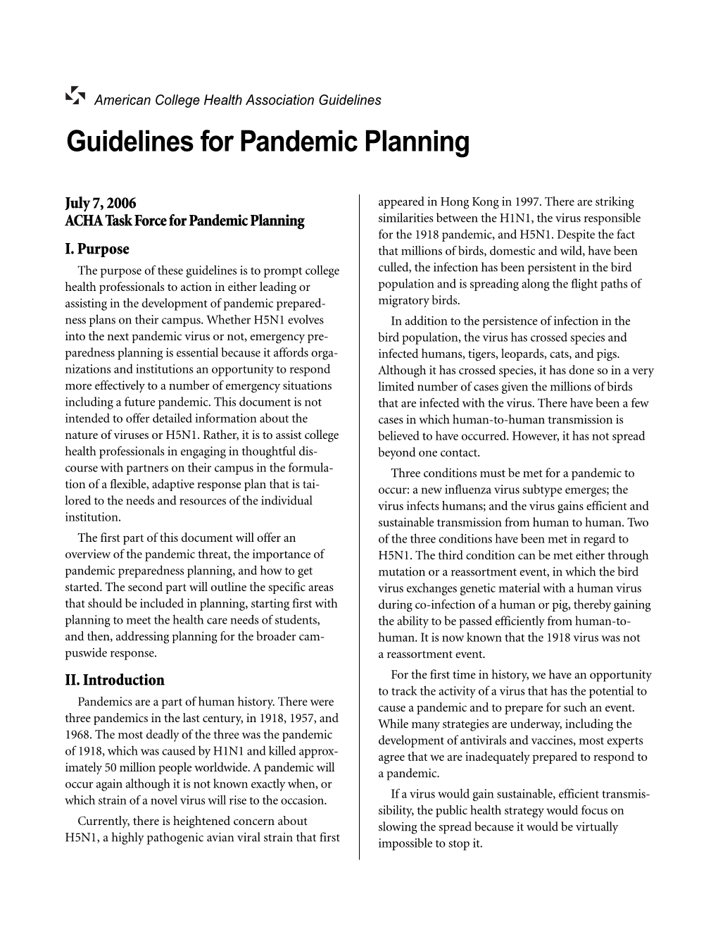 Pandemic Guidelines 06.Qxp