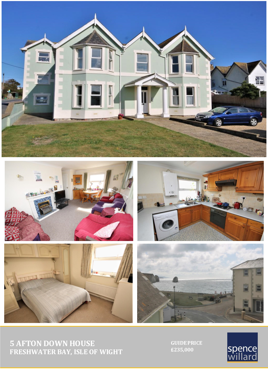 5 Afton Down House Guide Price Freshwater Bay, Isle of Wight £235,000