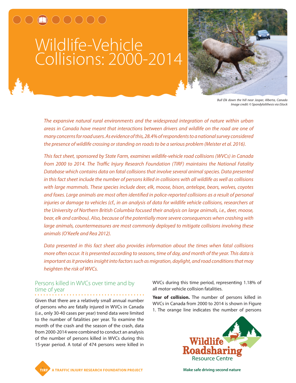 Wildlife-Vehicle Collisions: 2000-2014