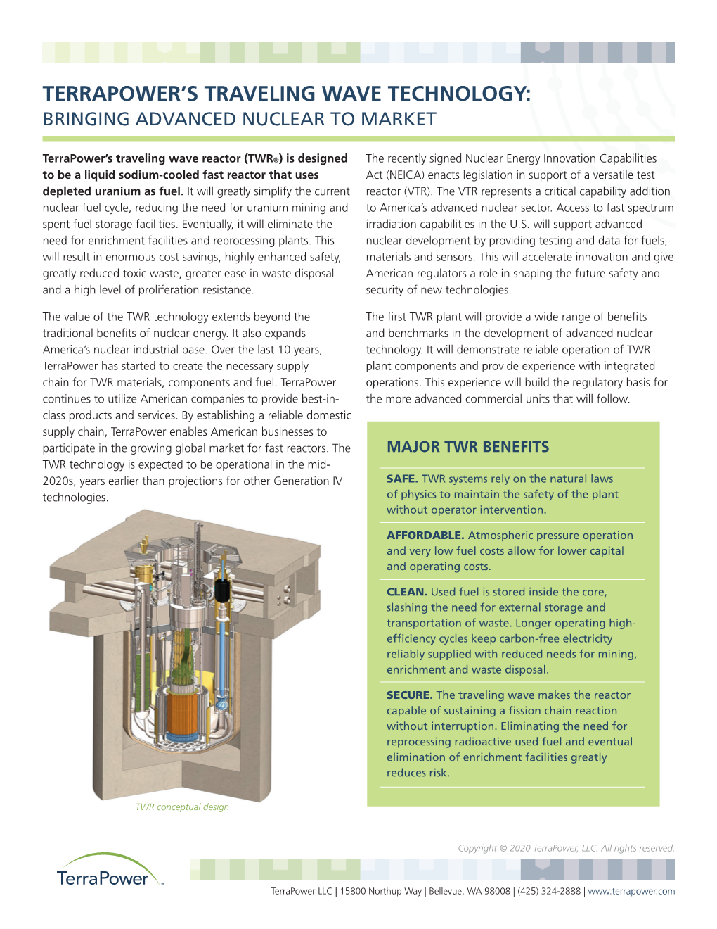 Terrapower's Traveling Wave Technology