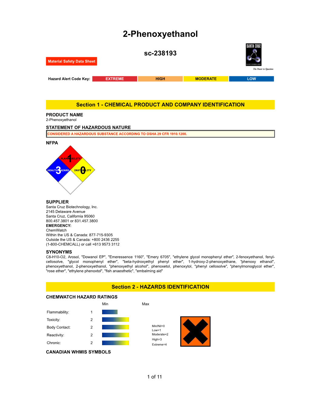 2-Phenoxyethanol