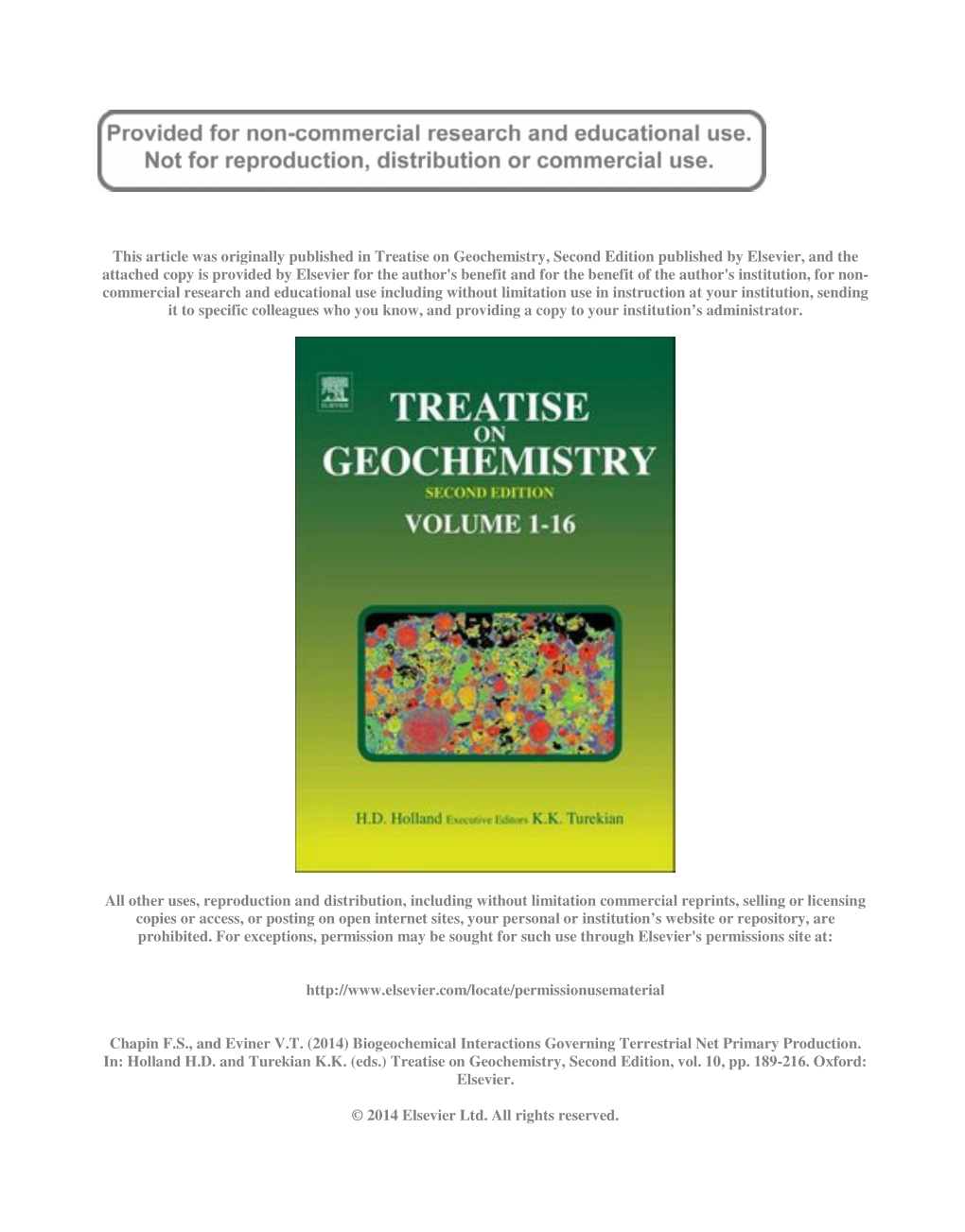 Biogeochemical Interactions Governing Terrestrial Net Primary Production