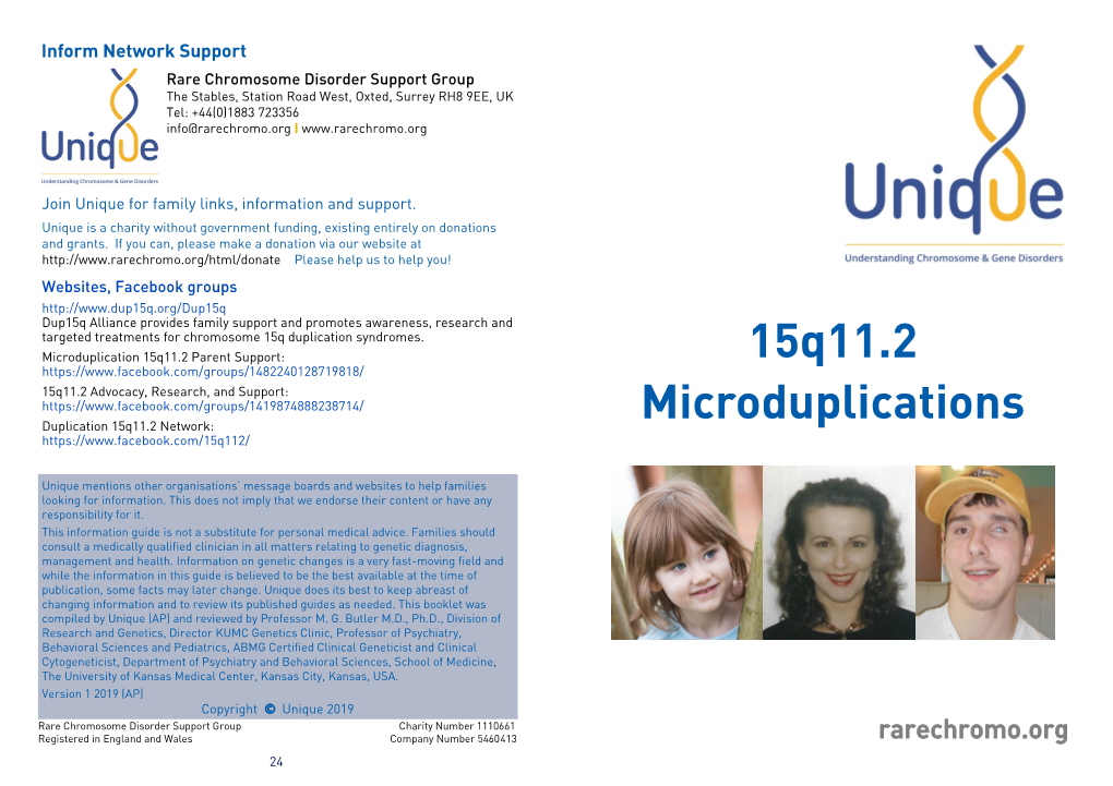 15Q11.2 Microduplications