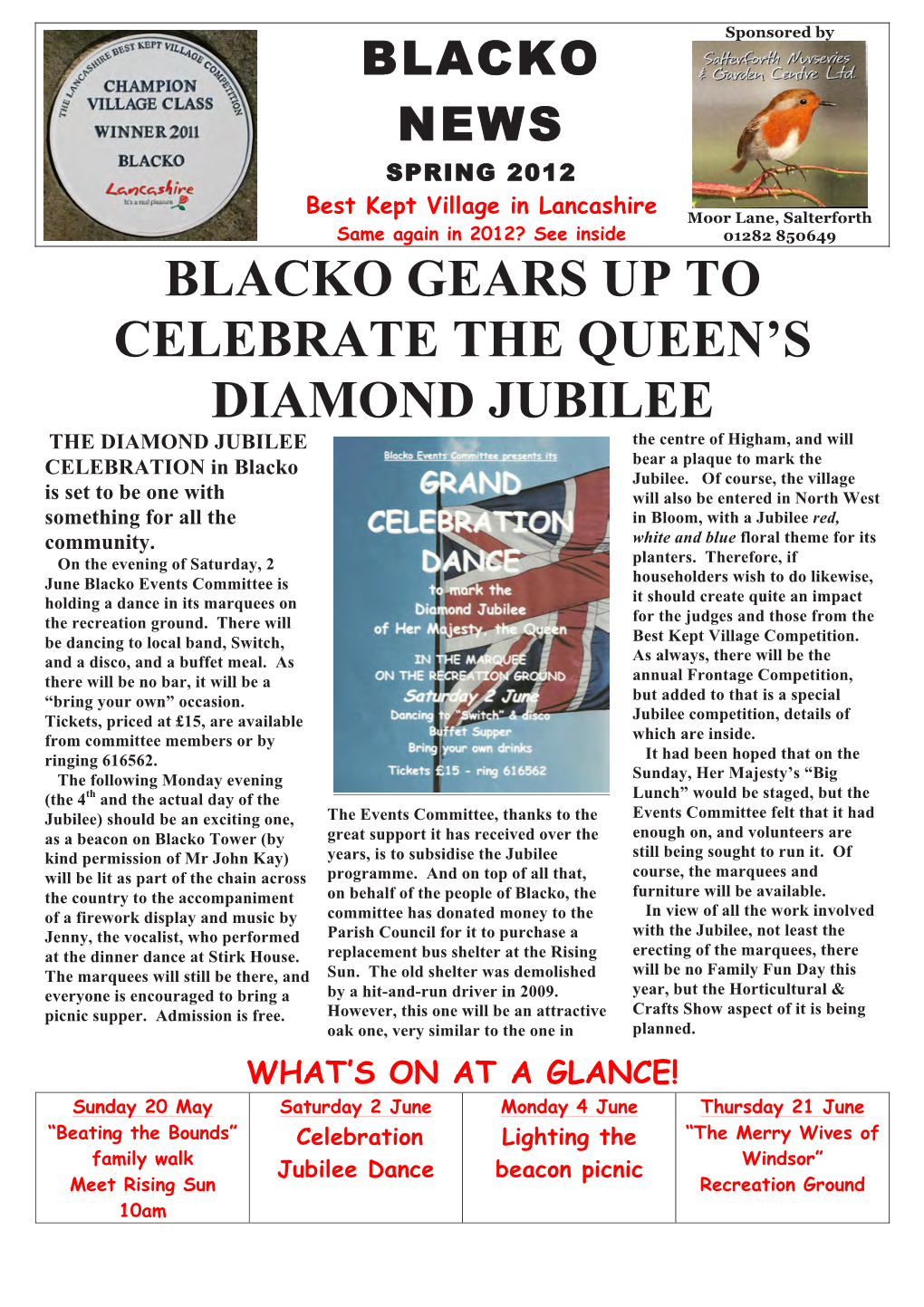 Blacko Gears up to Celebrate the Queen's Diamond Jubilee