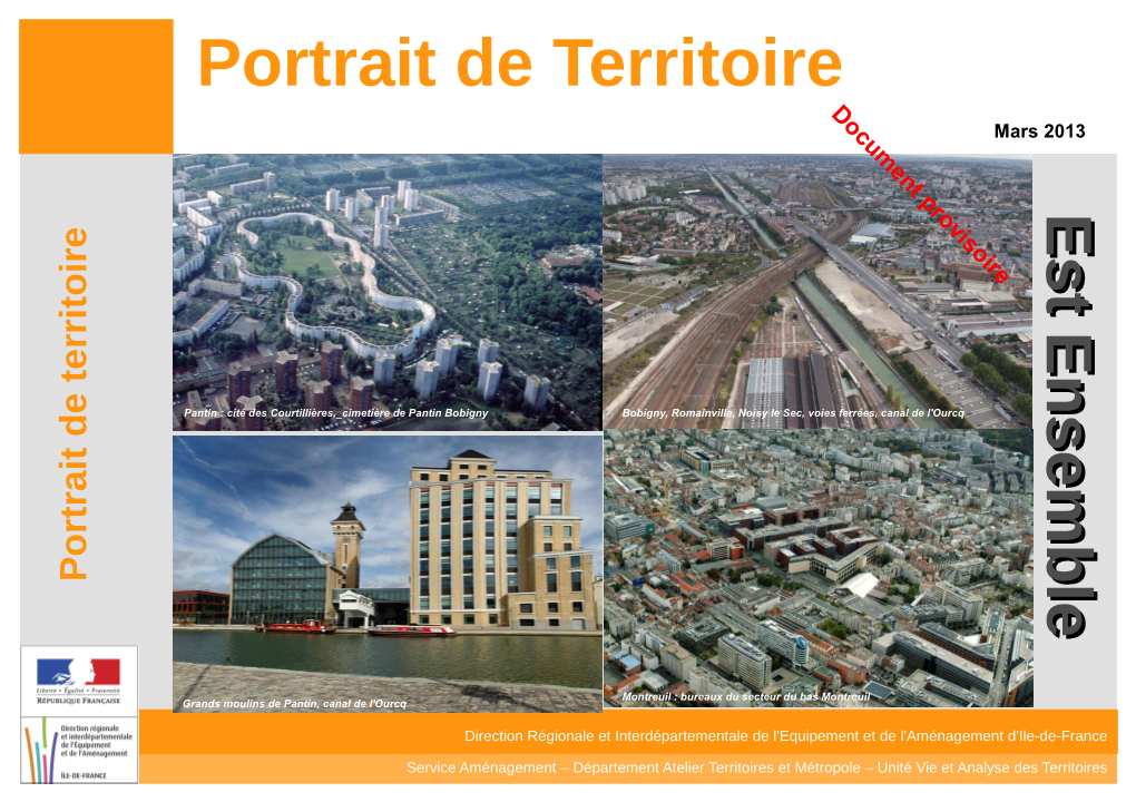 Portrait De Territoire D O C Mars 2013 U M E N T P