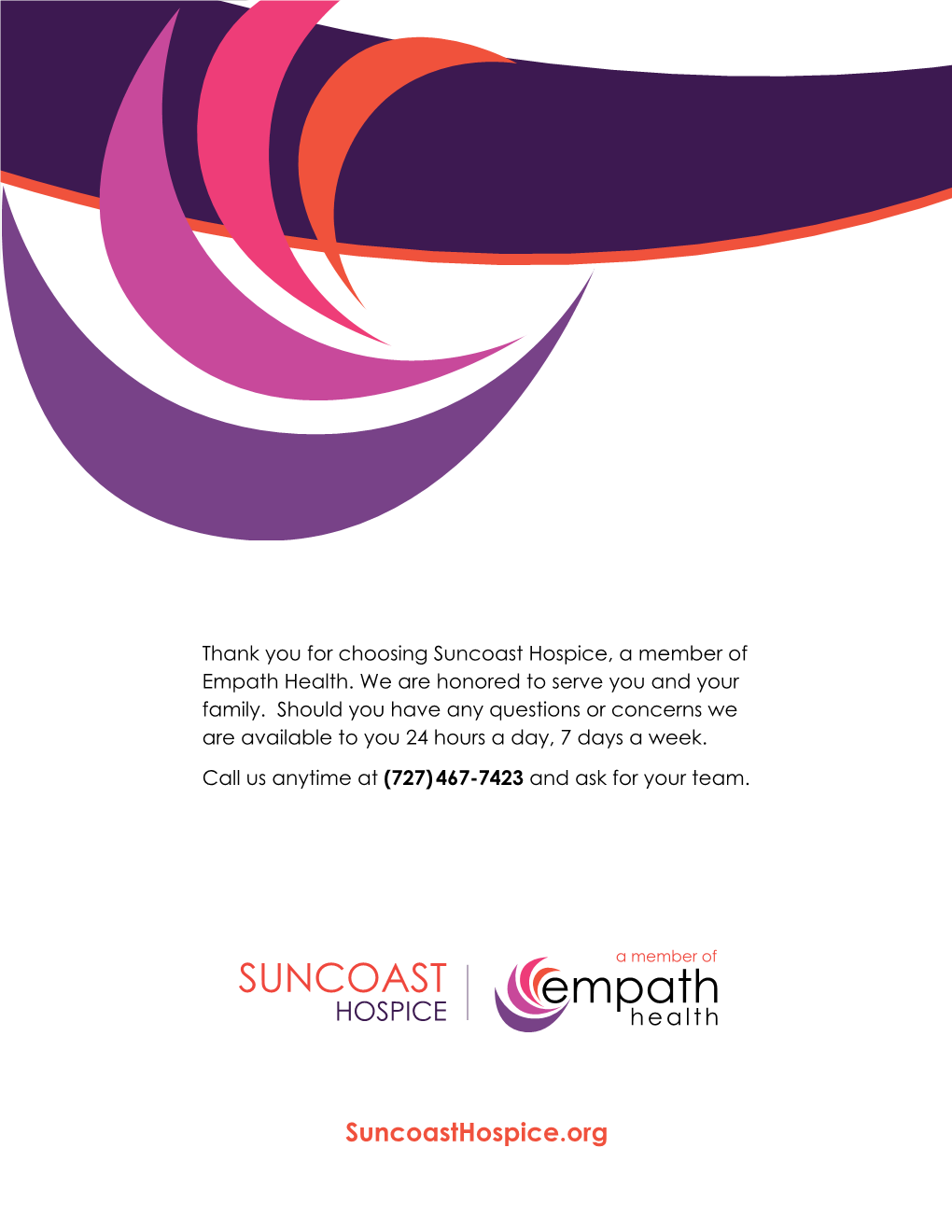 Suncoast Hospice, a Member of Empath Health