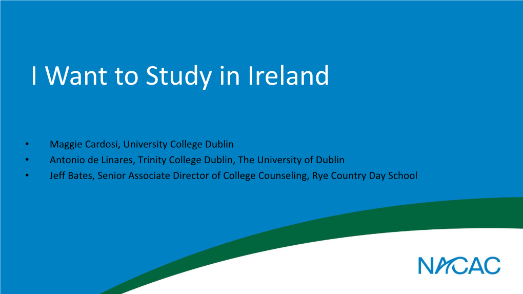 Study in Ireland