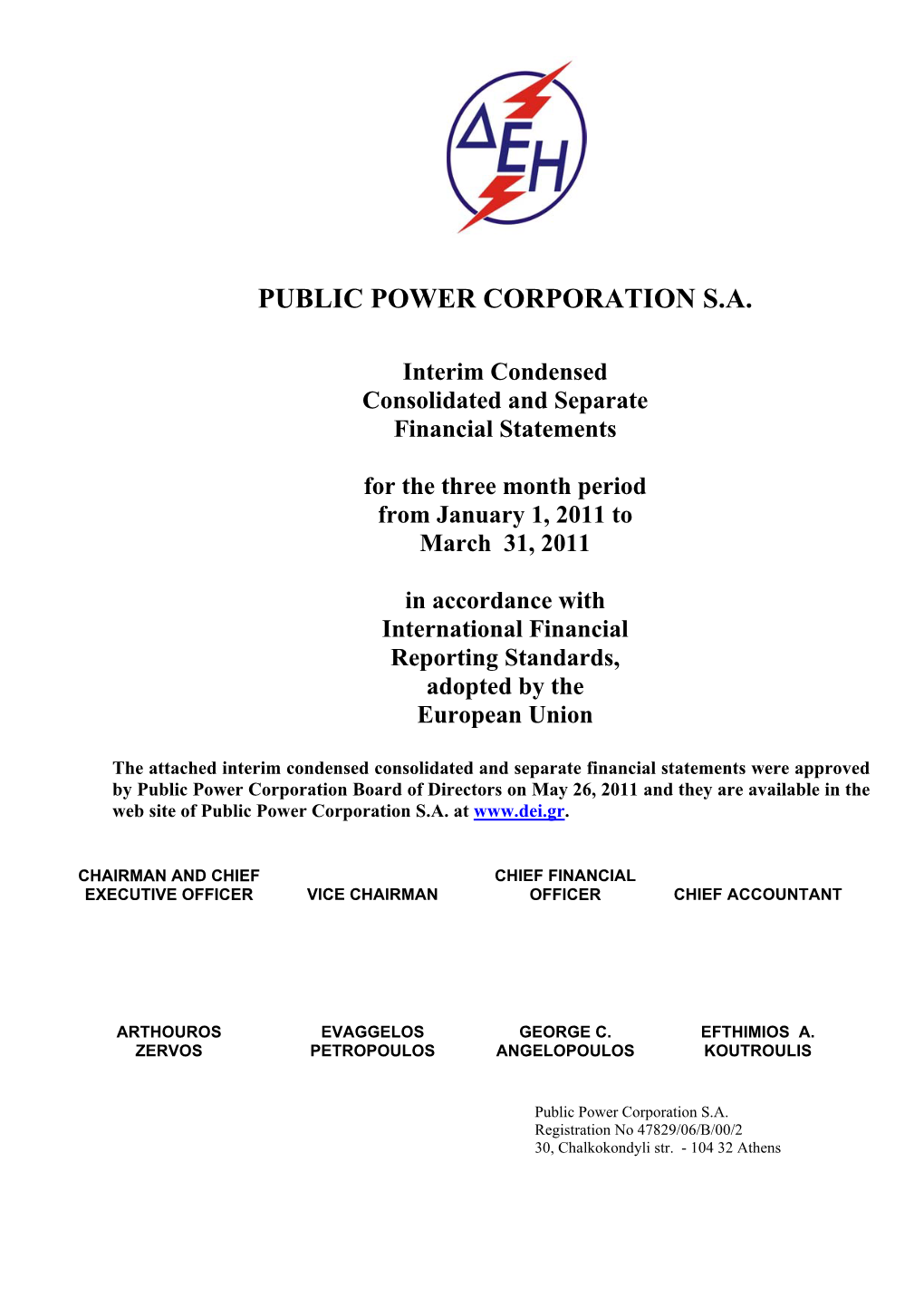 Public Power Corporation S.A