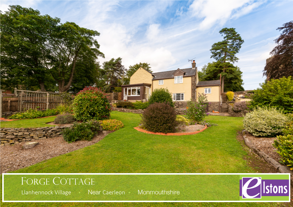 FORGE COTTAGE Llanhennock Village W Near Caerleon W Monmouthshire