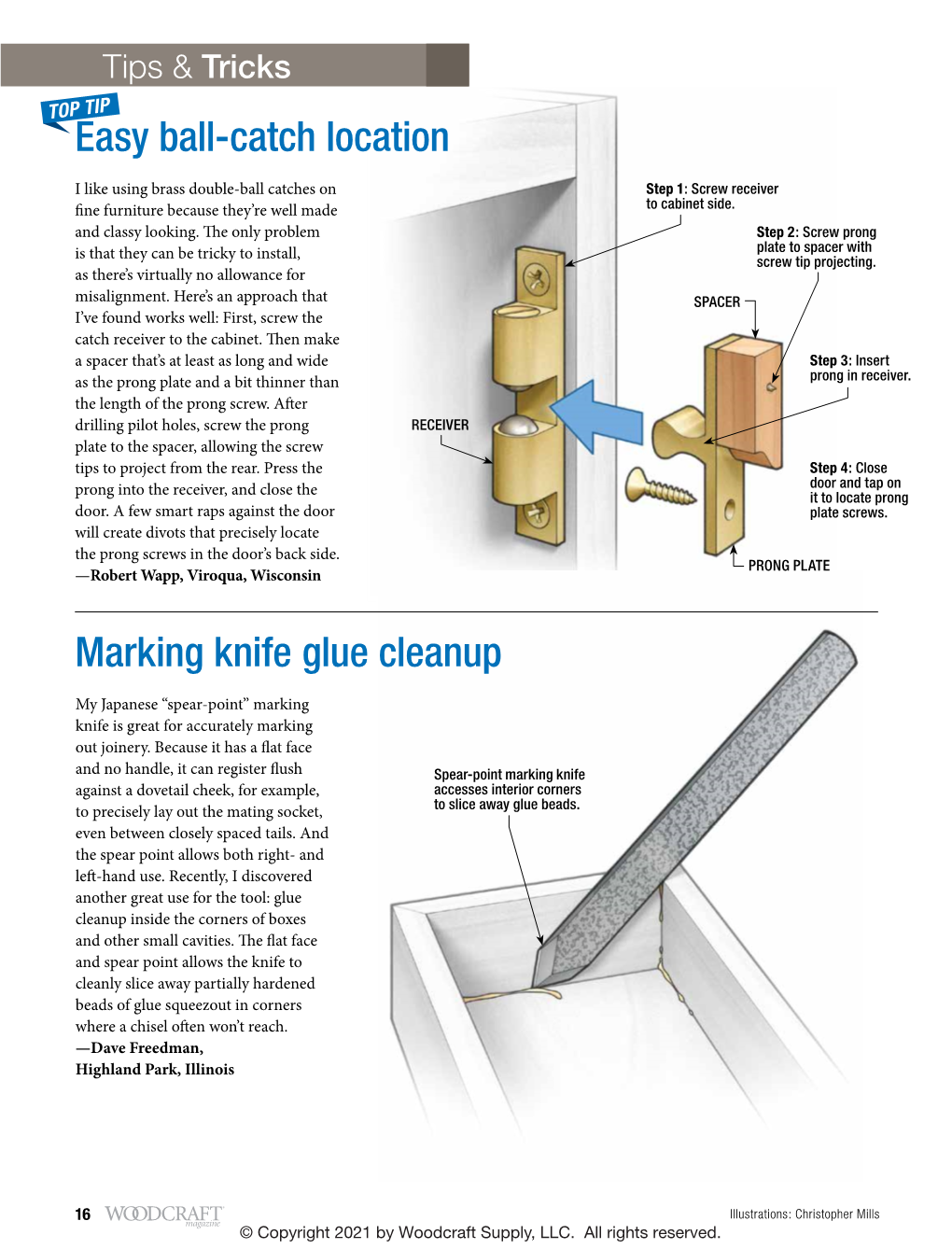 Marking Knife Glue Cleanup Easy Ball-Catch Location