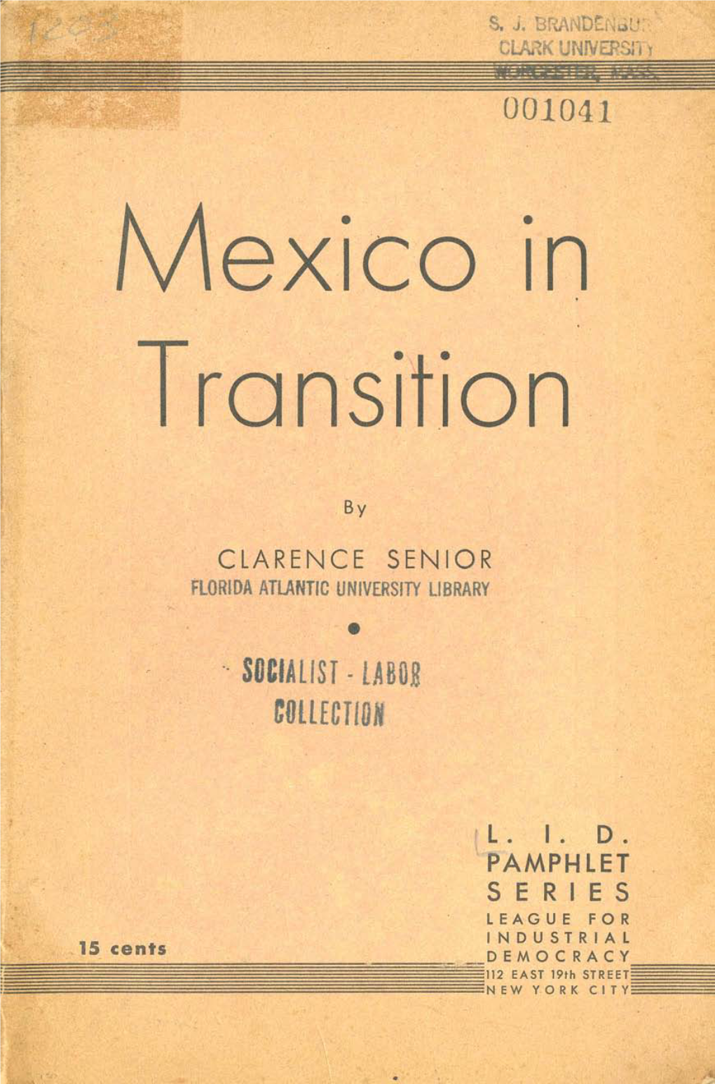 Mexico in Transition