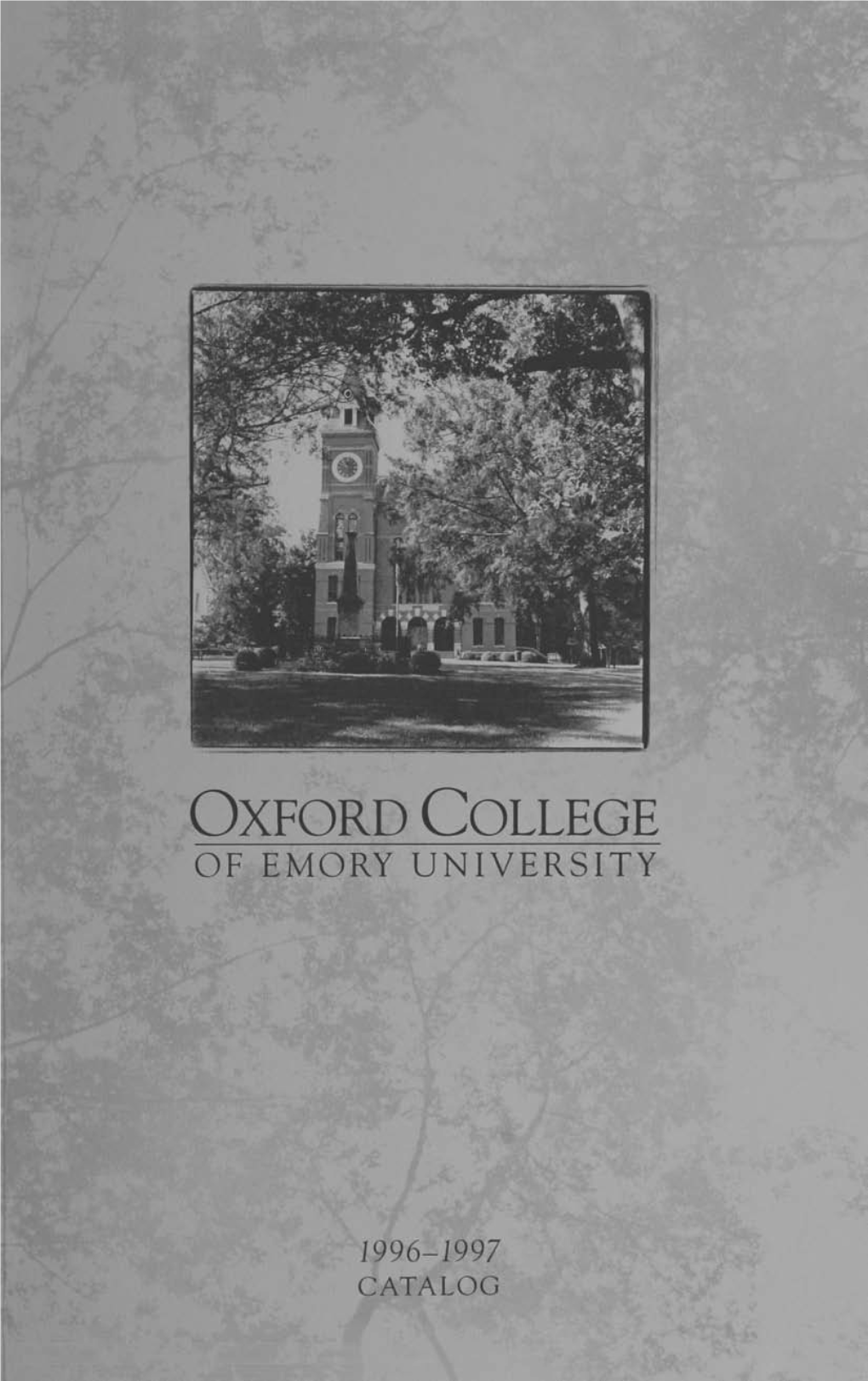 1996-1997 Course Catalog