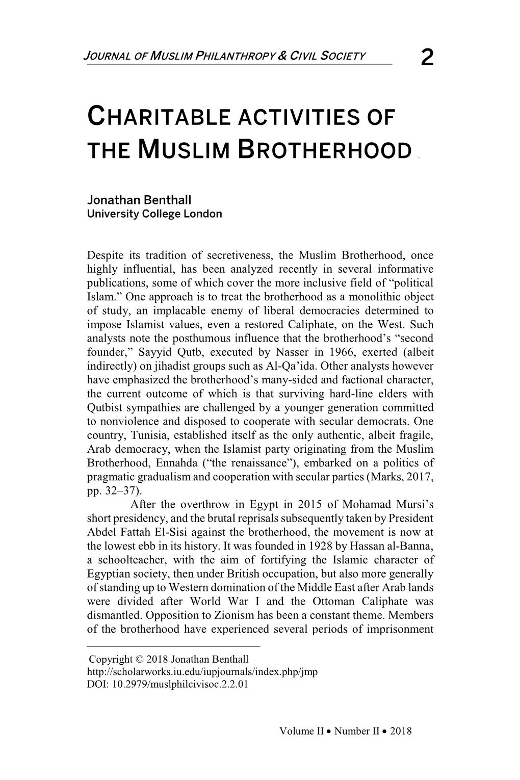 Muslim Brotherhood 0F