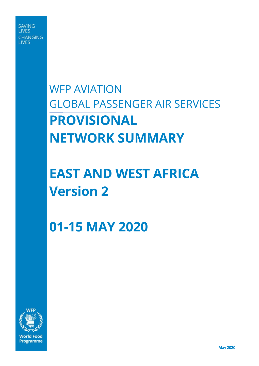 WFP Aviation Network Summary