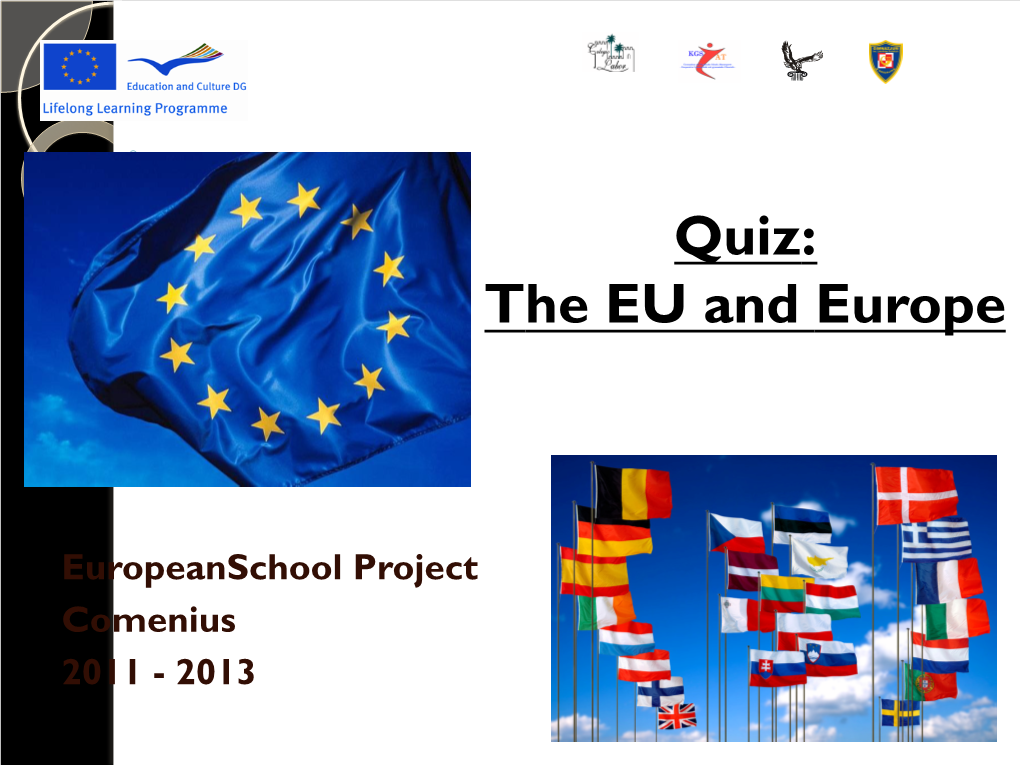 Quiz: the EU and Europe