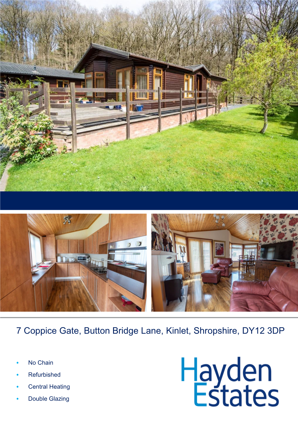 7 Coppice Gate, Button Bridge Lane, Kinlet, Shropshire, DY12 3DP