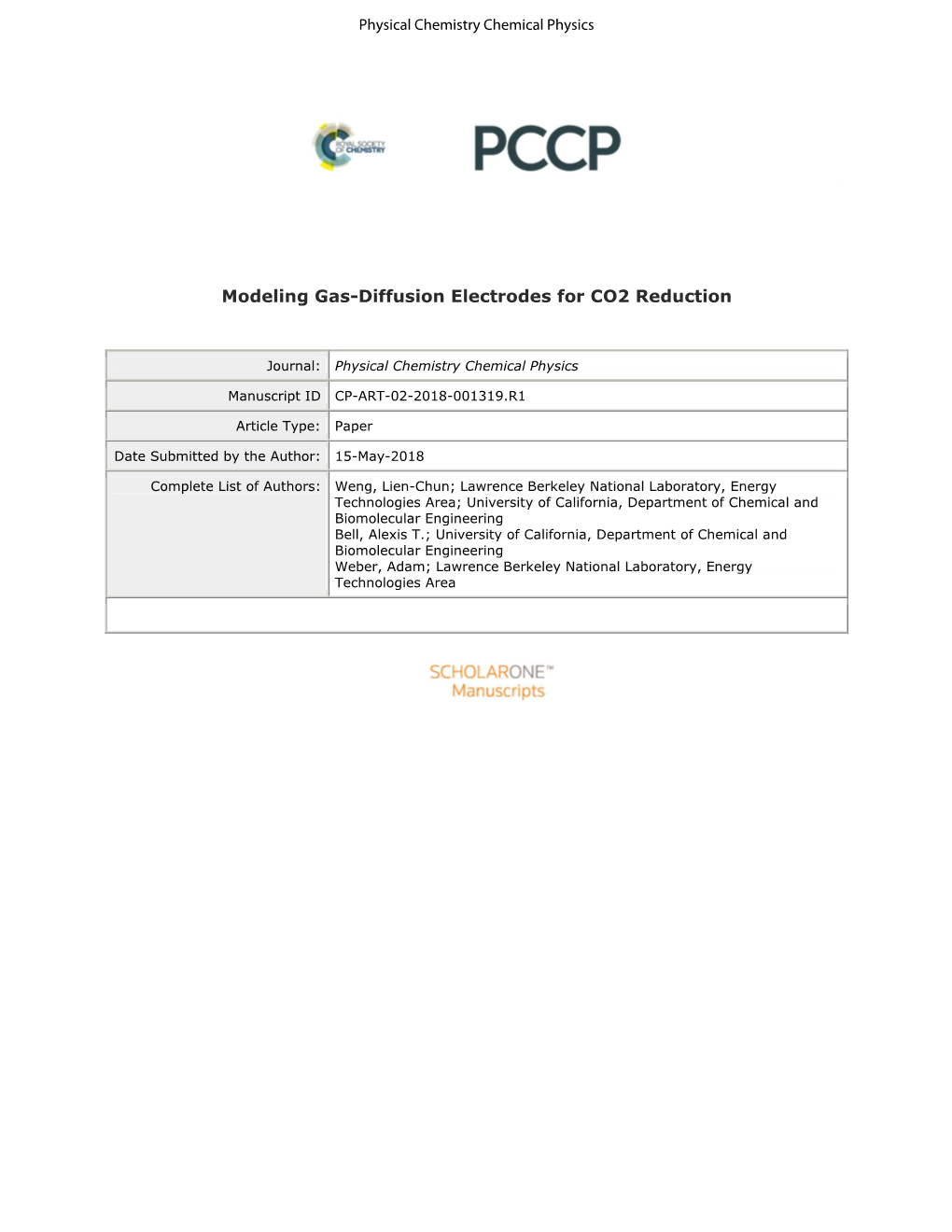 Modeling Gas-Diffusion Electrodes for CO2 Reduction