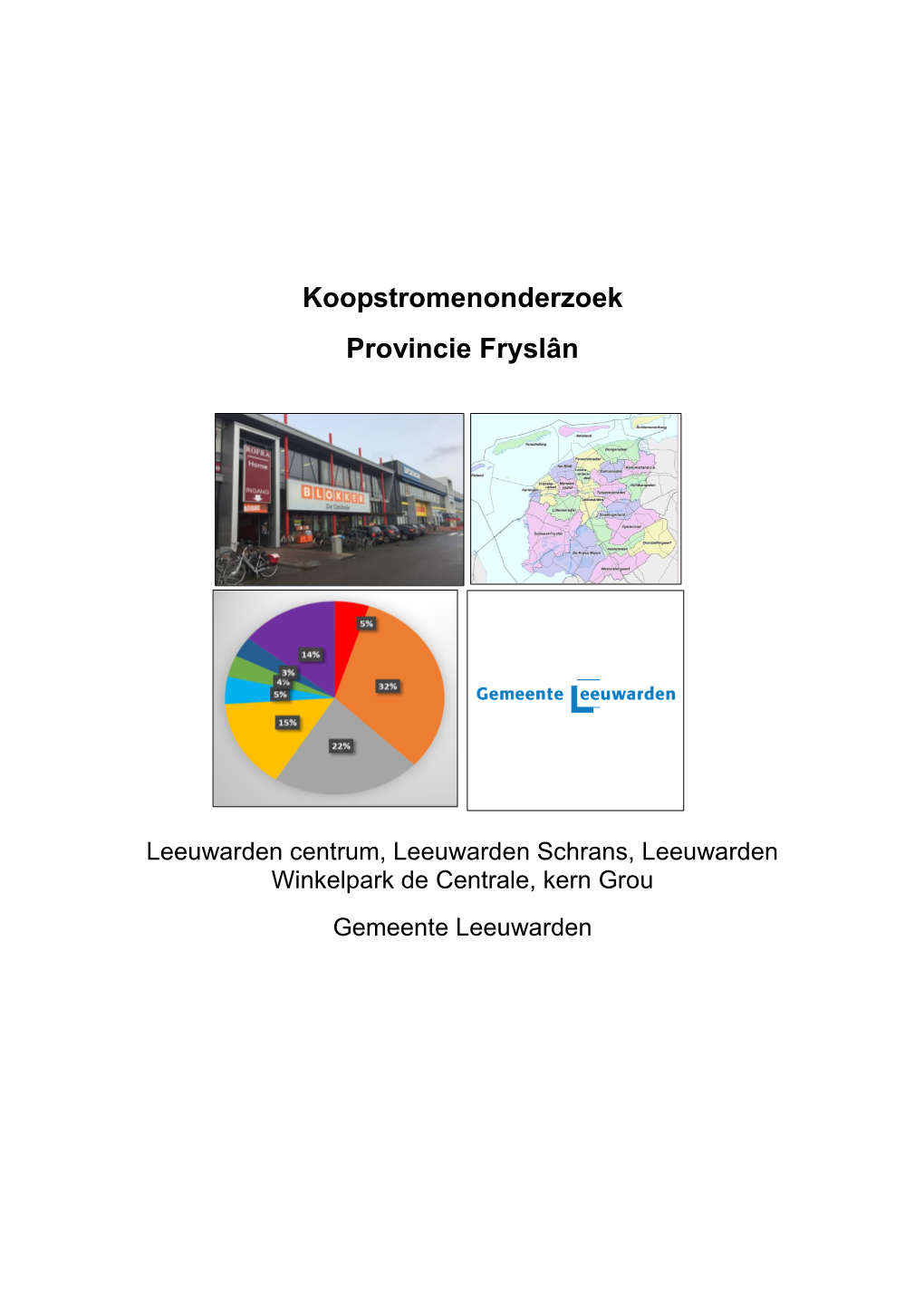 Koopstromenonderzoek Provincie Fryslân