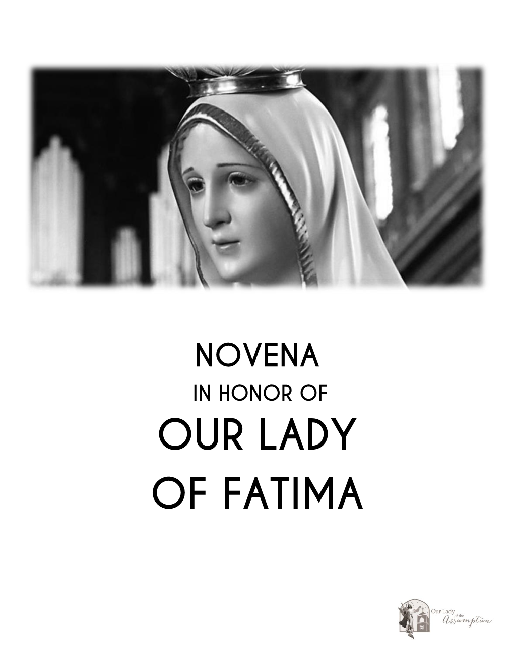 Novena in Honor of Our Lady of Fatima