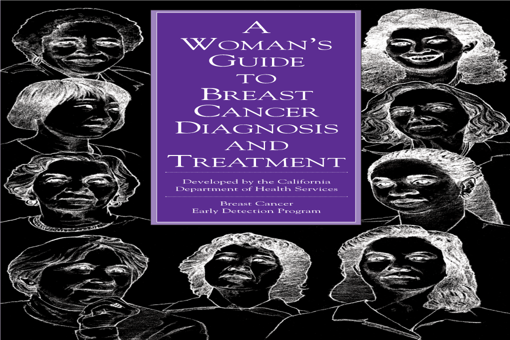 A Woman's Guide to Breast Cancer Diagnosis & Treatment