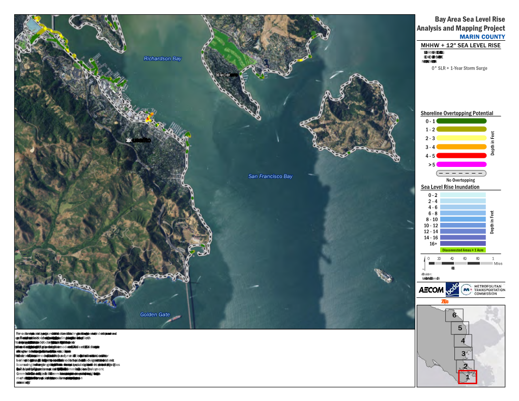 Bay Area Sea Level Rise Analysis and Mapping Project