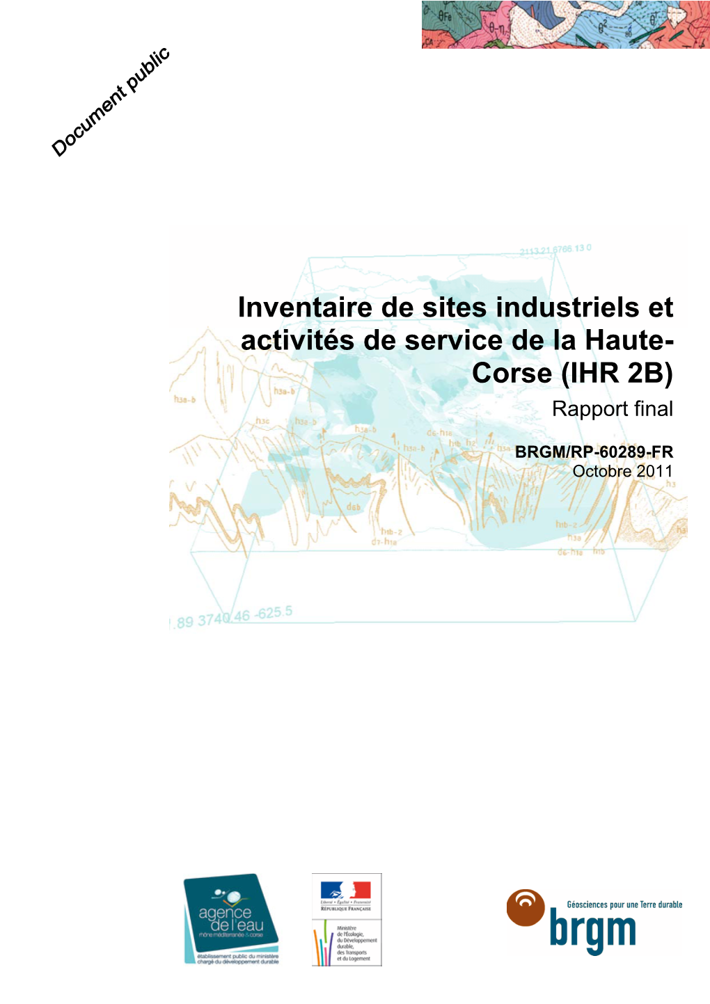 Corse (IHR 2B) Rapport Final
