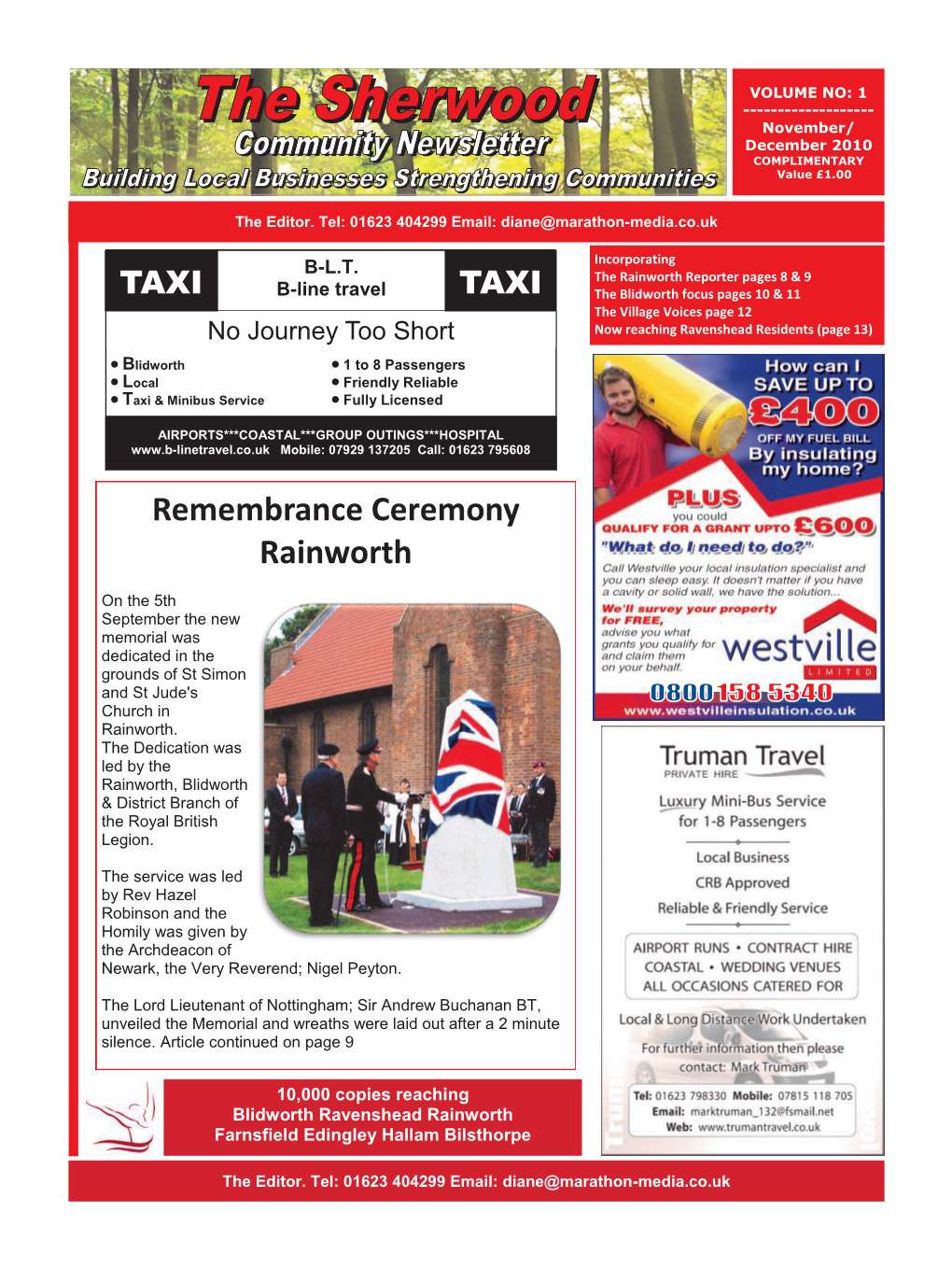 Remembrance Ceremony Rainworth