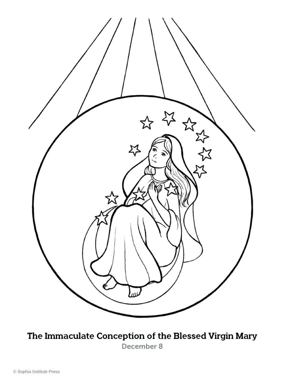 The Immaculate Conception of the Blessed Virgin Mary December 8