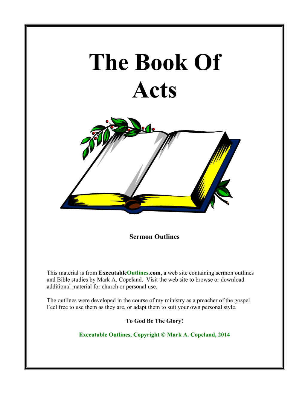 Sermons from Acts