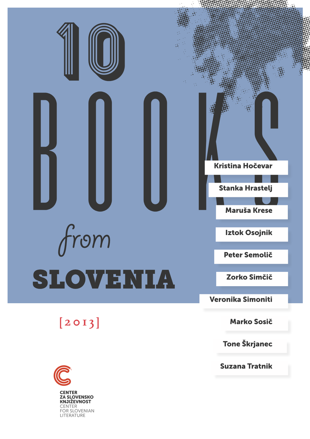 10 Books from Slovenia 2013