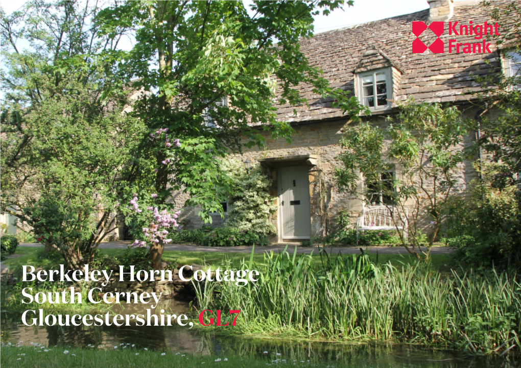 Berkeley Horn Cottage South Cerney Gloucestershire