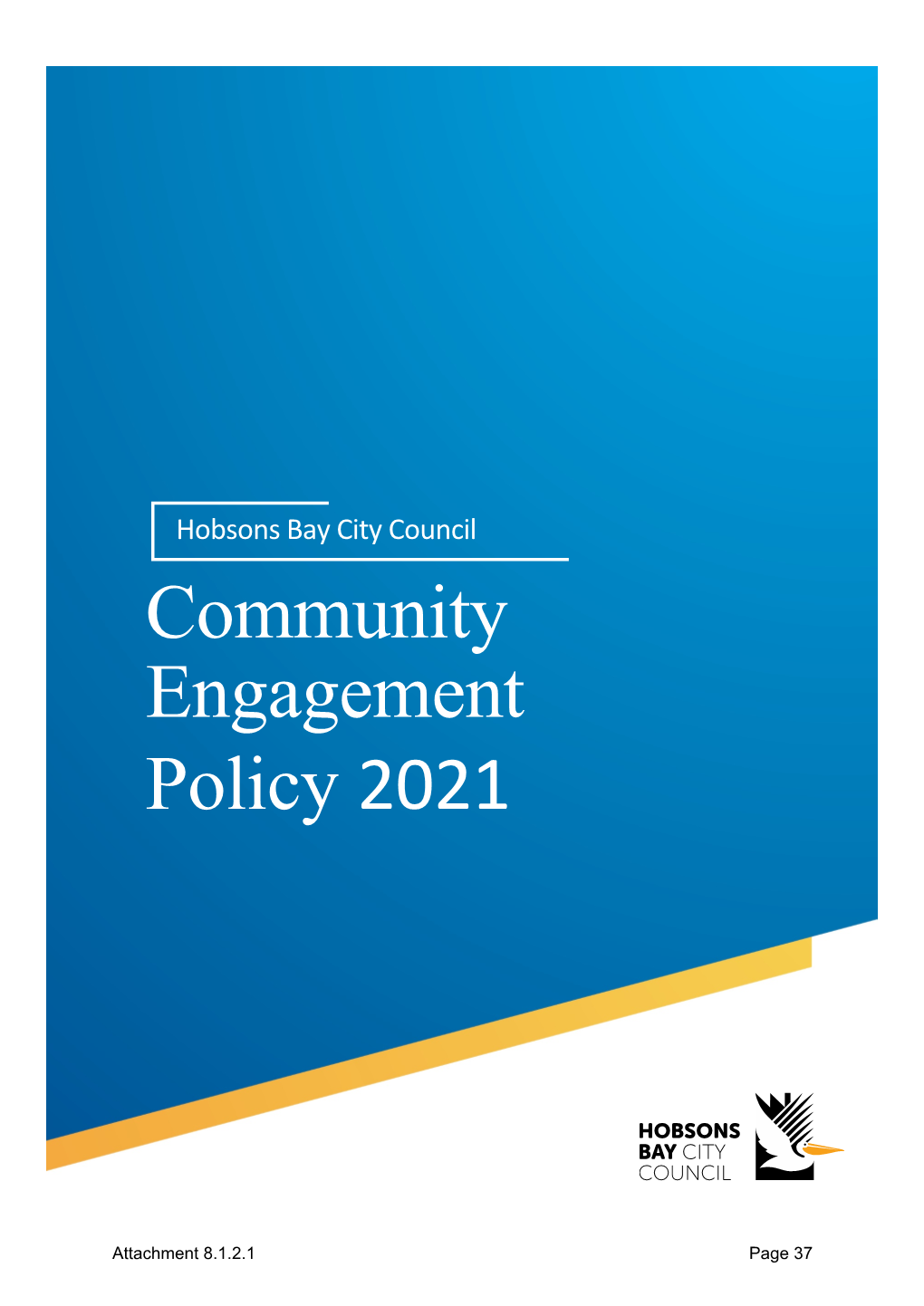 Community Engagement Policy 2021