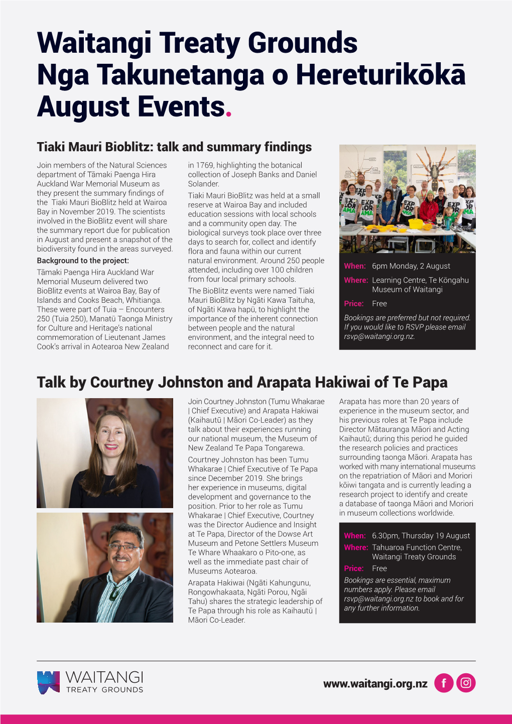 August Events