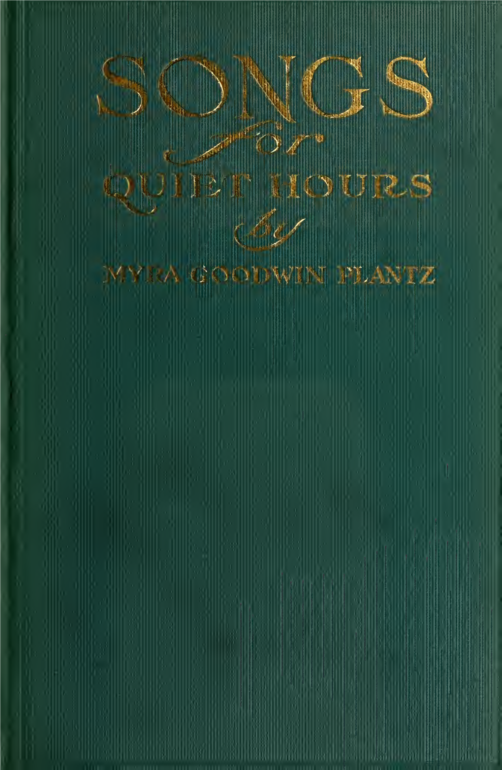 Songs for Quiet Hours