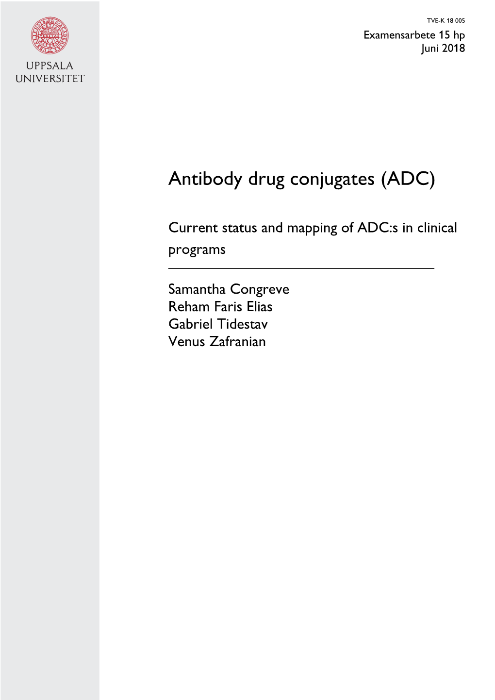 Antibody Drug Conjugates (ADC)