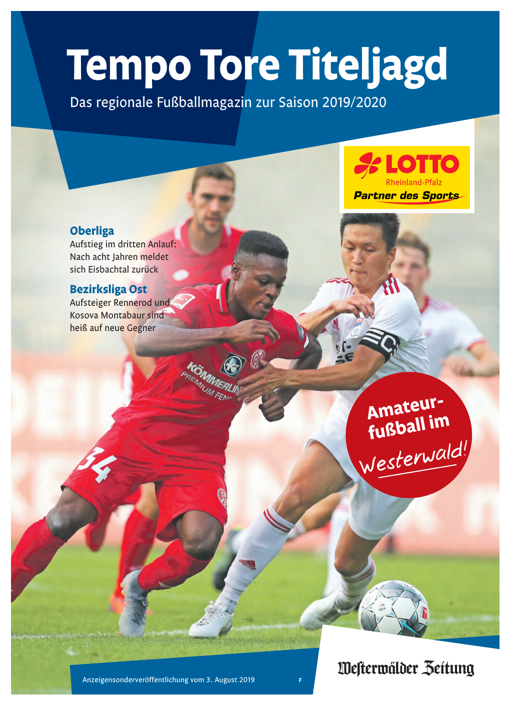 Tempo Tore Titeljagd Das Regionale Fußballmagazin Zur Saison 2019/2020