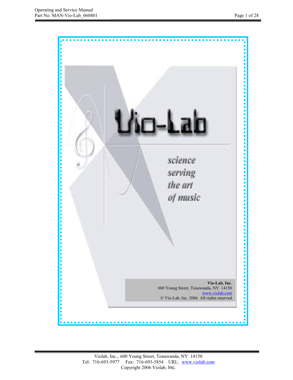 Violab Manual