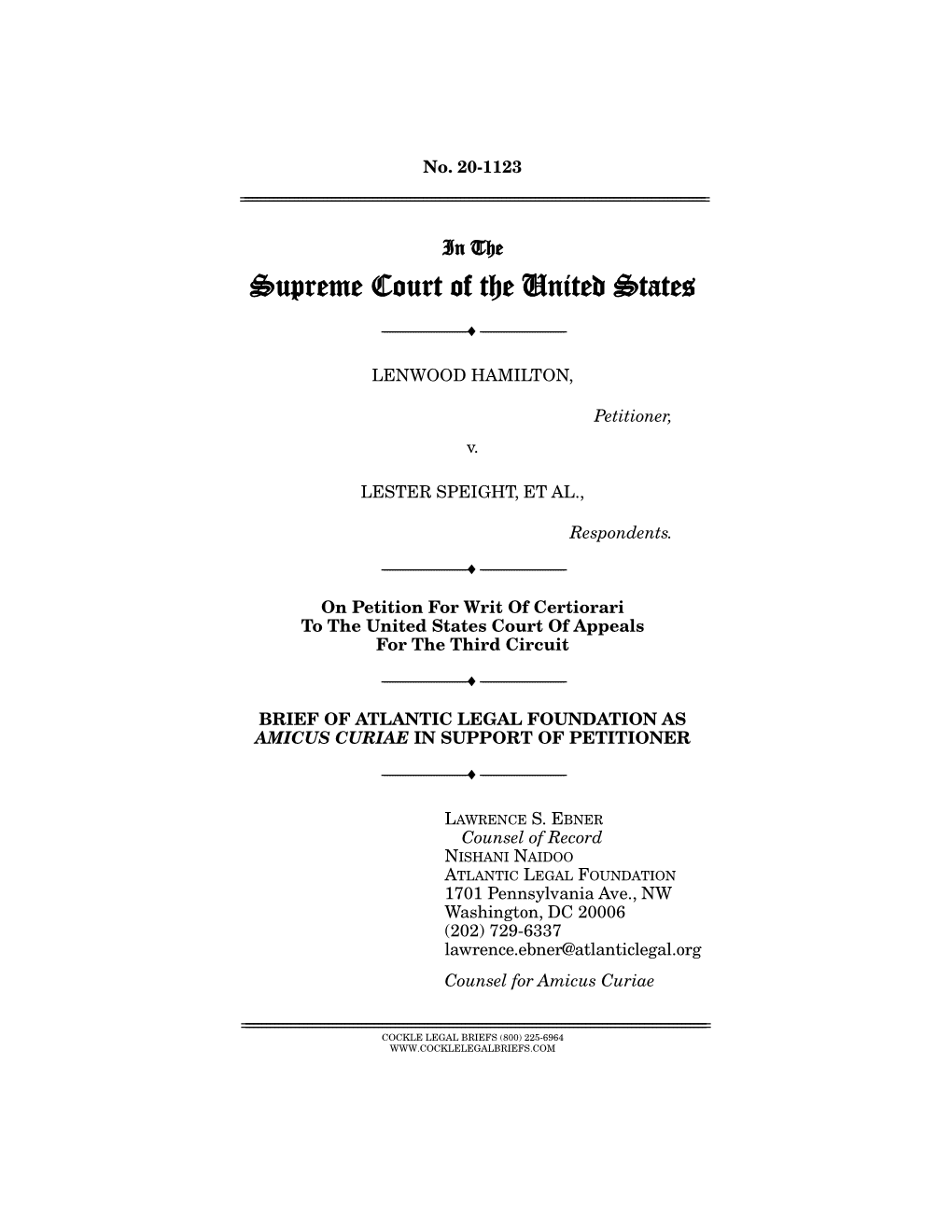 Amicus Brief