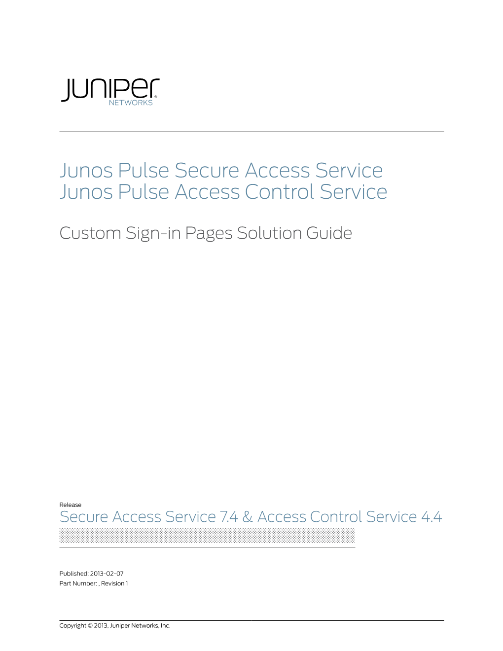 Custom Sign-In Pages Solution Guide