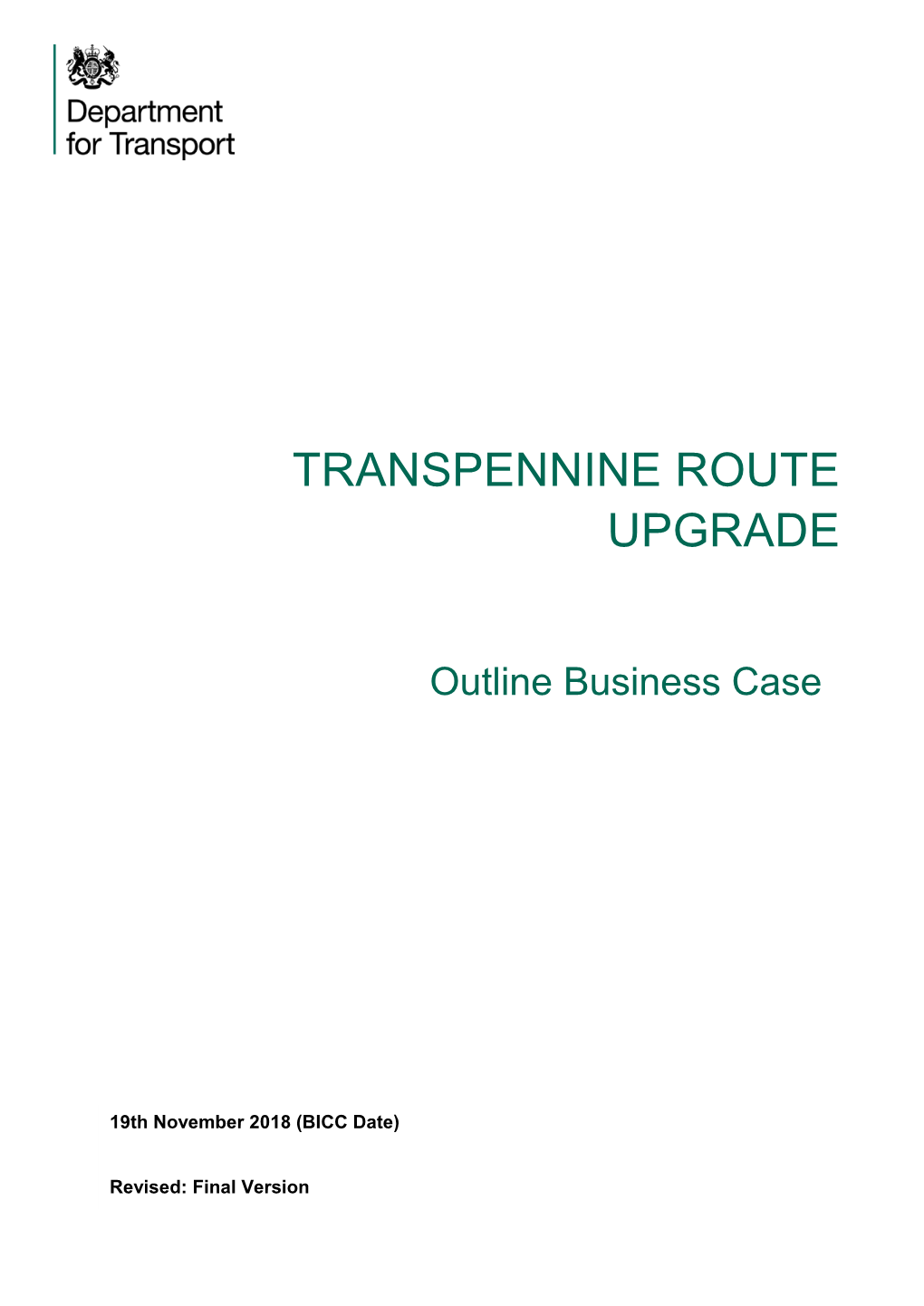 Transpennine Route Upgrade
