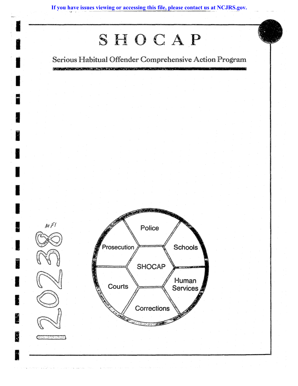 SHOCAP Serious Habitual Offender Comprehensive Action Program