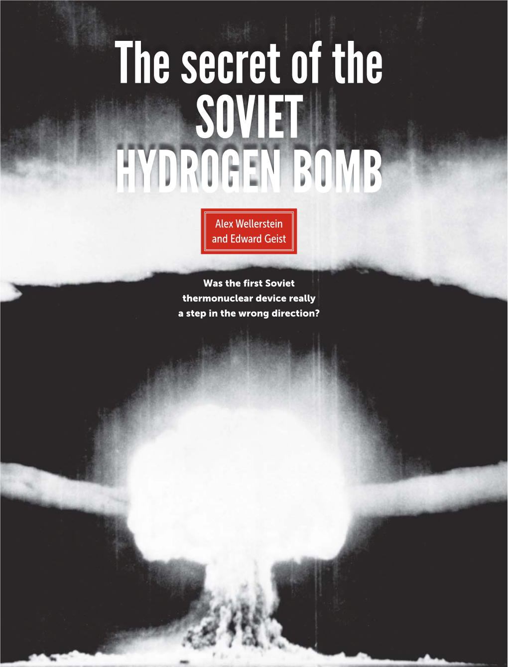 Soviet Hydrogen Bomb