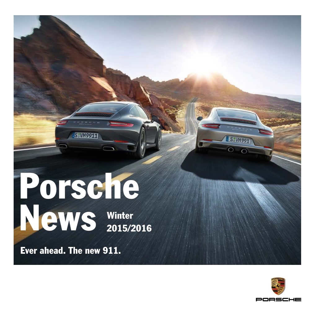 News Winter Ever Ahead. the New 911. 2015/2016