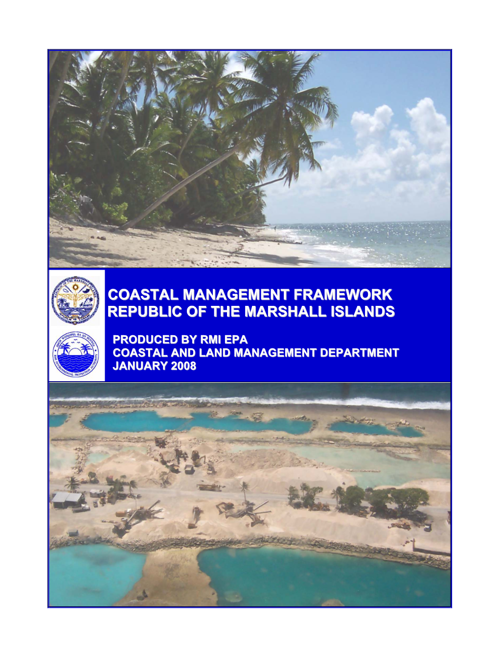 Coastal Management Framework Republic of the Marshall Islands