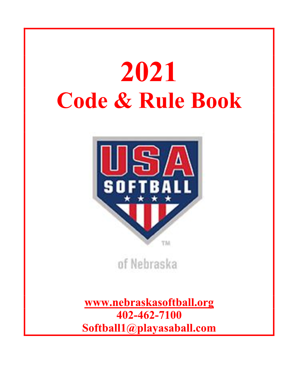 Nebraska Amateur Softball Association Officials