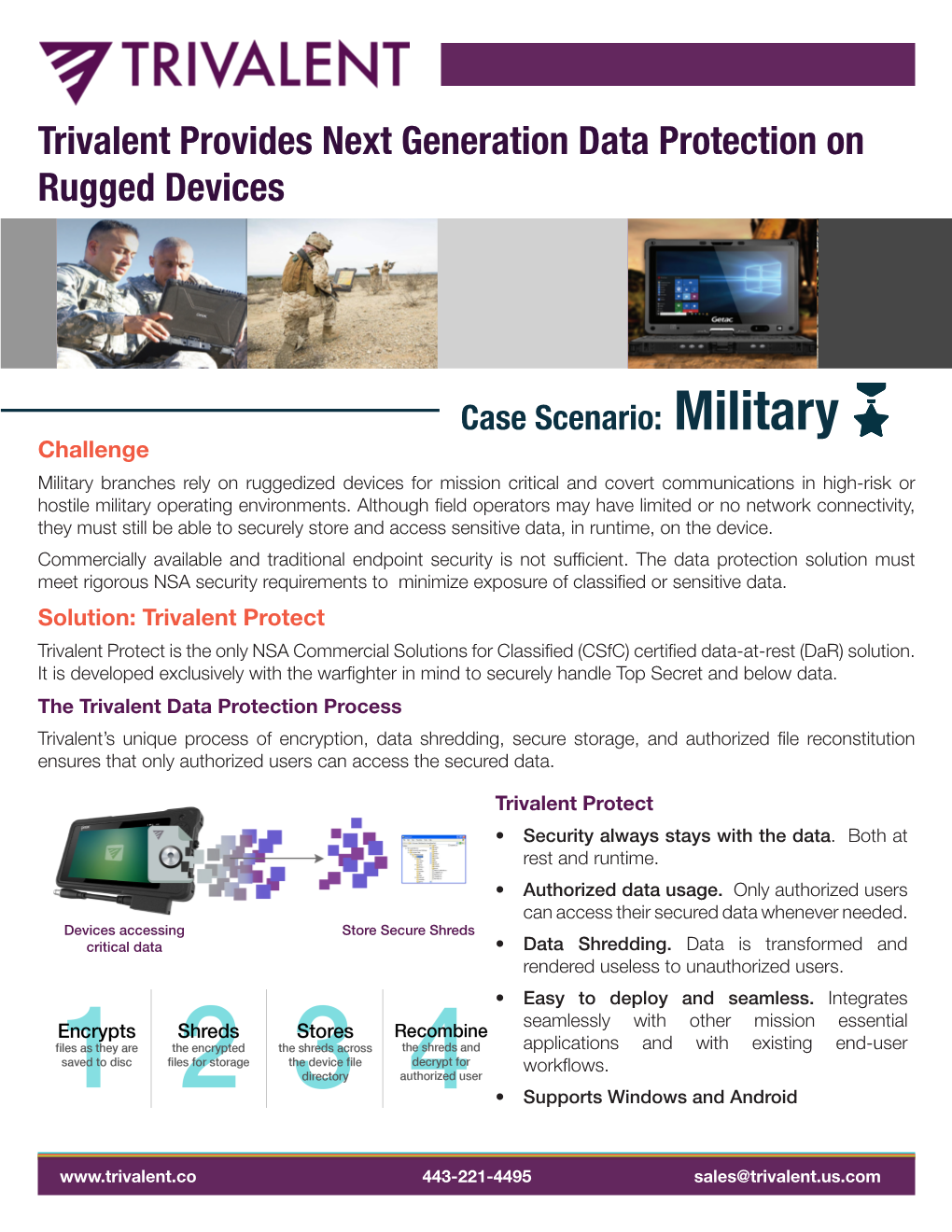 Trivalent Provides Next Generation Data Protection on Rugged Devices