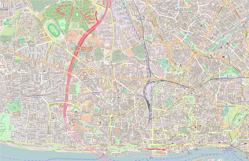 Altona-Altstadt Groß Flottbek Hoheluft-West Hoheluft-Ost Sternschanze Altona-Nord Othmarschen Bahrenfeld Eimsbüttel St. Pauli